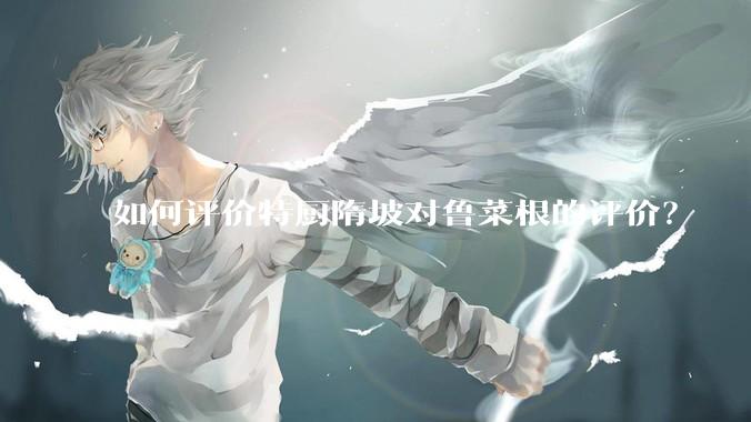 如何评价特厨隋坡对鲁菜根的评价？